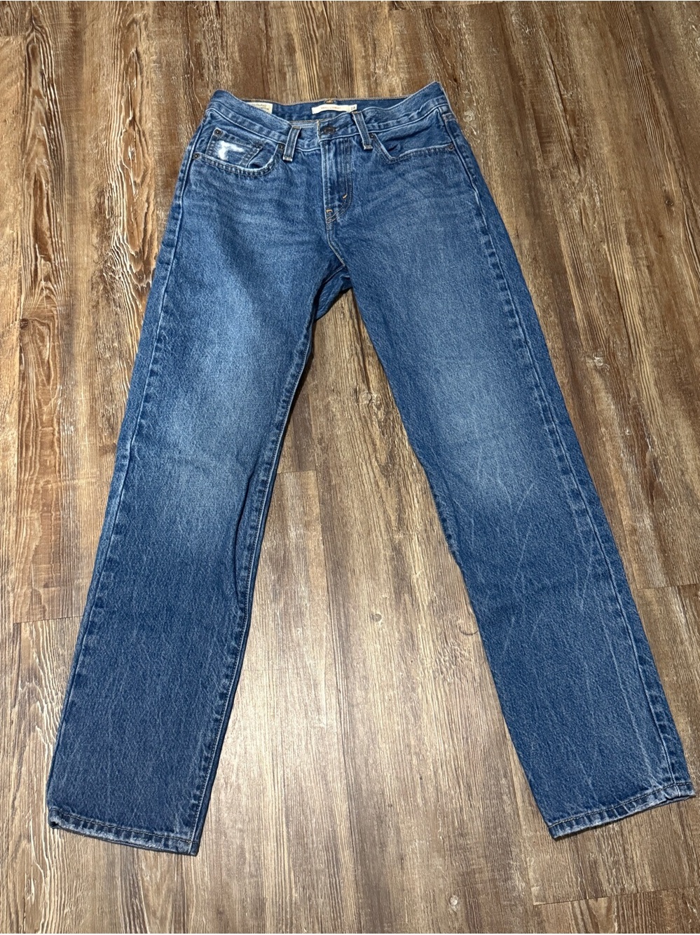 Levi's Middy Straight Jeans Women's 24 Classic Fit Classic Denim